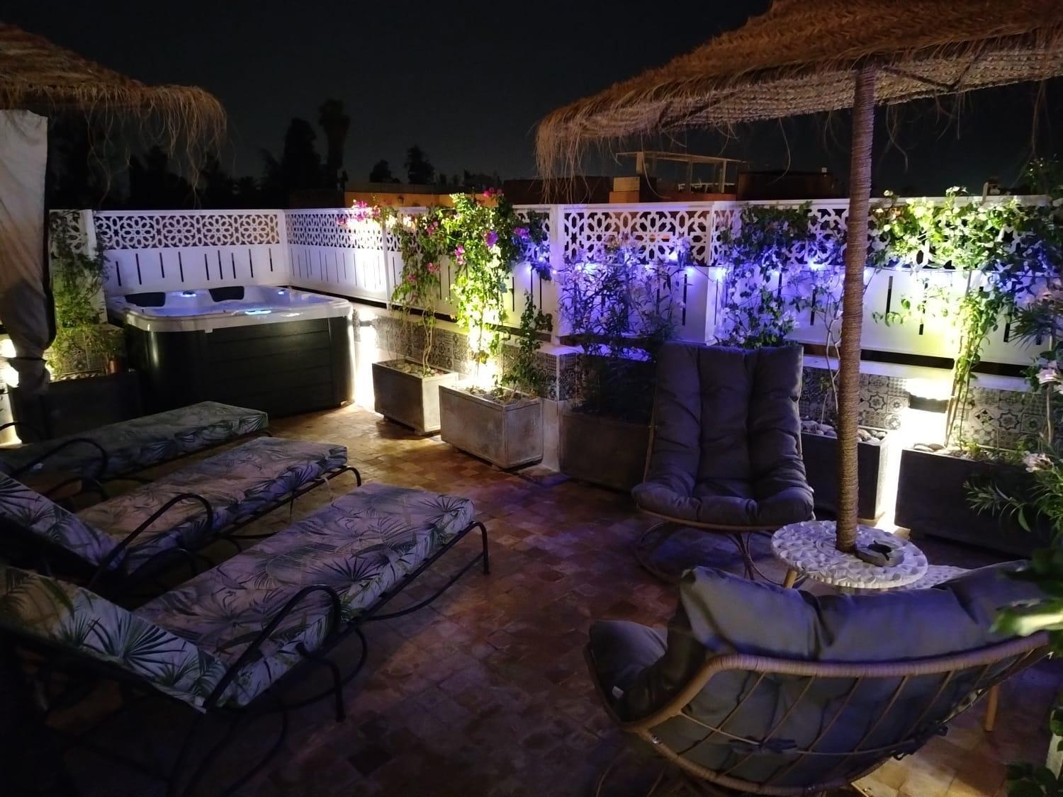 Riad & Spa Sous Le Soleil Chez Jerome Et Pamela Ch Zen Marrakesh Exterior photo